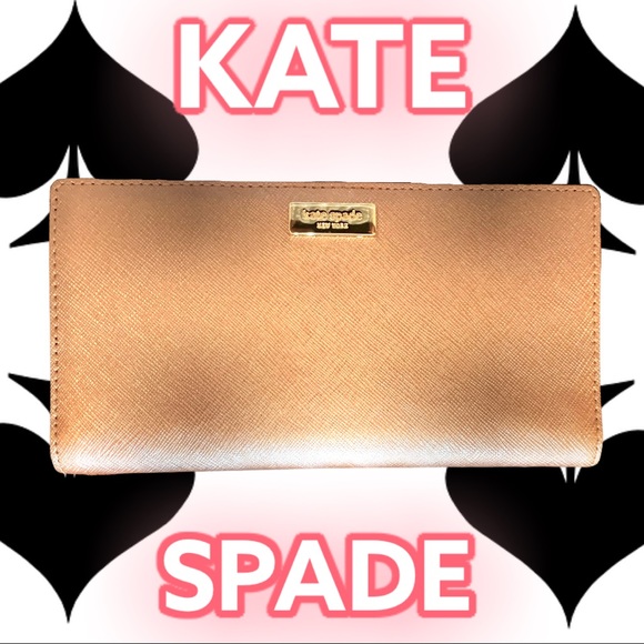 KATE SPADE NY ROSE GOLD LAUREL WAY STACY WALLET - Picture 7 of 11